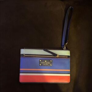 Kate Spade Multicolor Wristlet with Strap